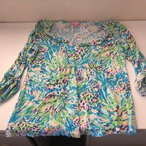 Gently used Lilly Pulitzer top